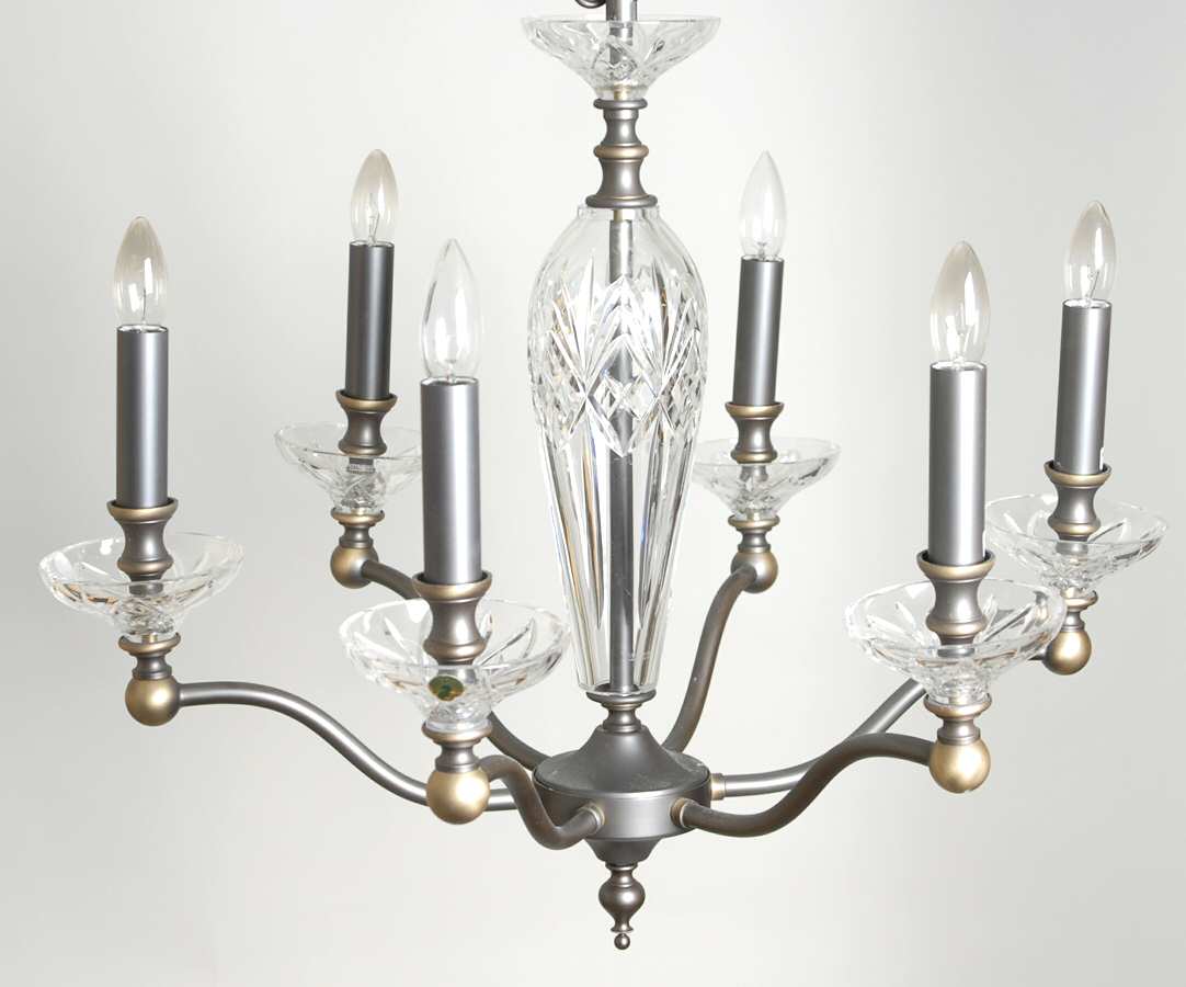 Ennis 6 Arm Chandelier by Waterford Crystal-1