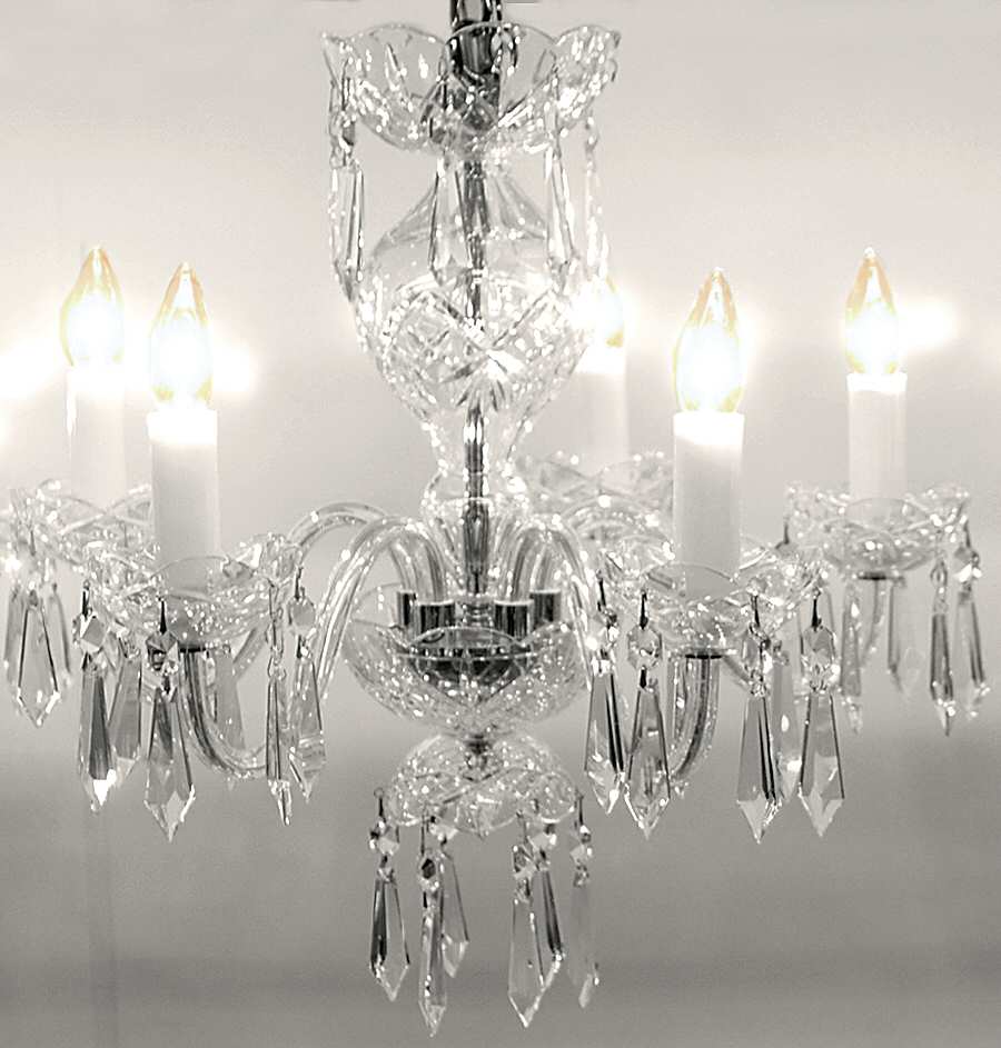 Ennis 5 Arm Chandelier by Waterford Crystal-1