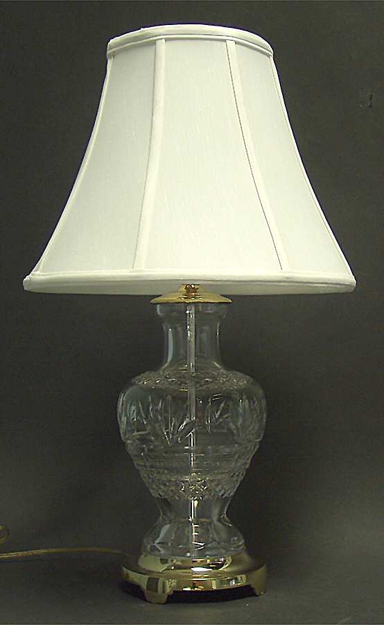 Ennis 24" Electric Lamp & Shade by Waterford Crystal-1