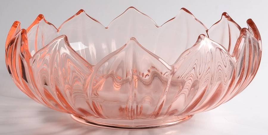 Lotus Pink 9" Round Bowl by Westmoreland-1