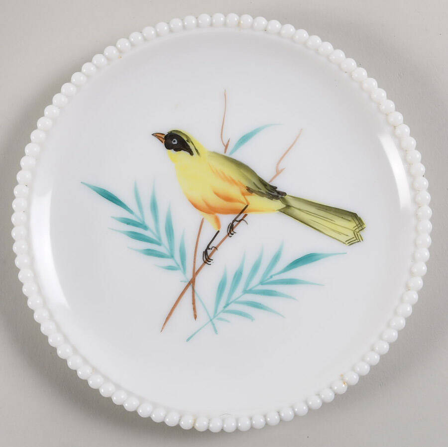 Beaded Edge Birds 7" Salad Plate by Westmoreland-1