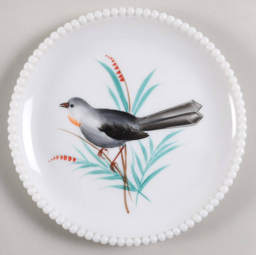Beaded Edge Birds 7" Salad Plate by Westmoreland-1
