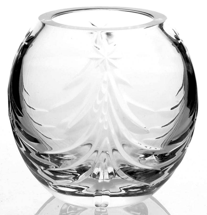 Christmas Tree Marquis Votive Candleholder by Waterford Crystal-1