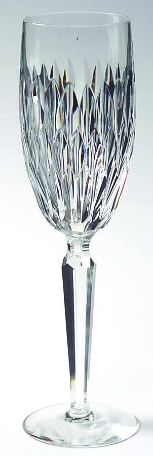 Rosemare (Non Cut Foot) Fluted Champagne by Waterford Crystal-1