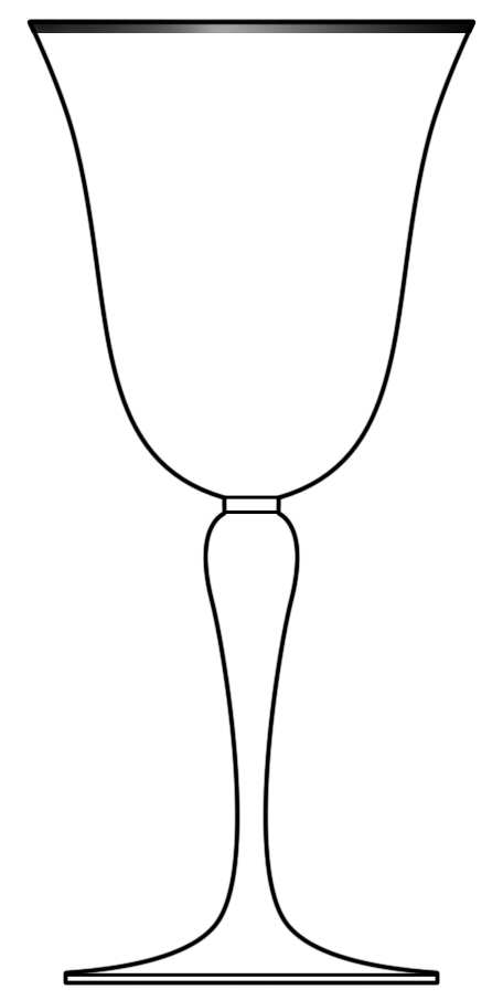 Silver Lily Water Goblet by Wedgwood-1