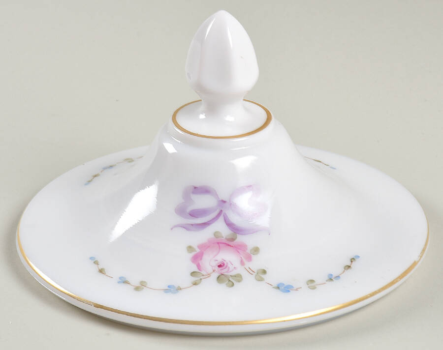 Roses & Bows Lid for Comport by Westmoreland-1