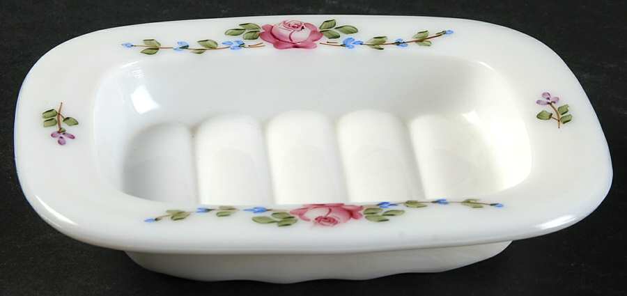 Roses & Bows Soap Dish by Westmoreland-1