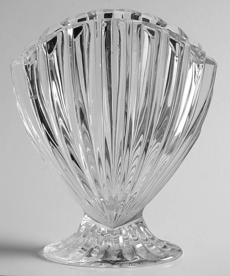 Nautic Shell 6" Flower Vase by Waterford Crystal-1