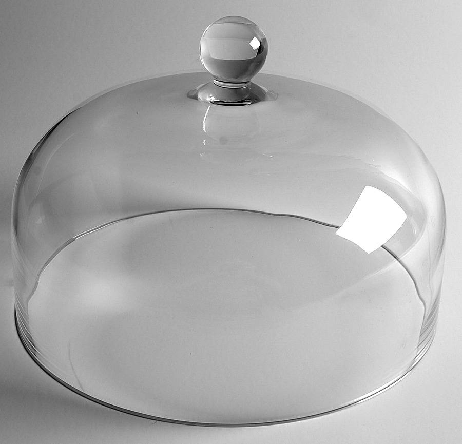 Country Glass Dome for 11" Cake Stand by William Yeoward-1