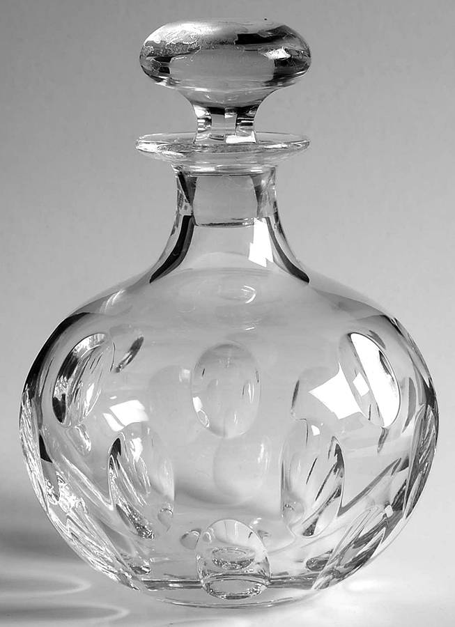 Victoria Round Perfume Bottle & Stopper by William Yeoward-1