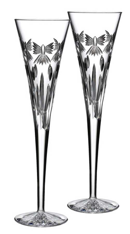 Times Square Fluted Champagne by Waterford Crystal-1