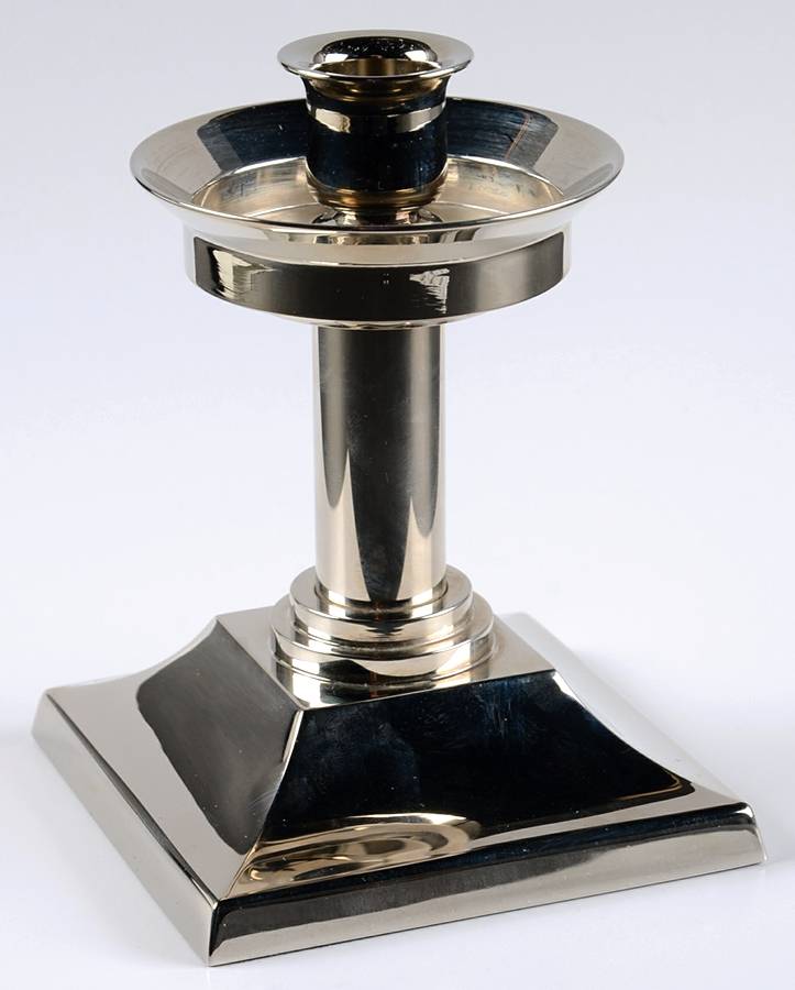Times Square Metal Base for Hurricane Lamp by Waterford Crystal-1