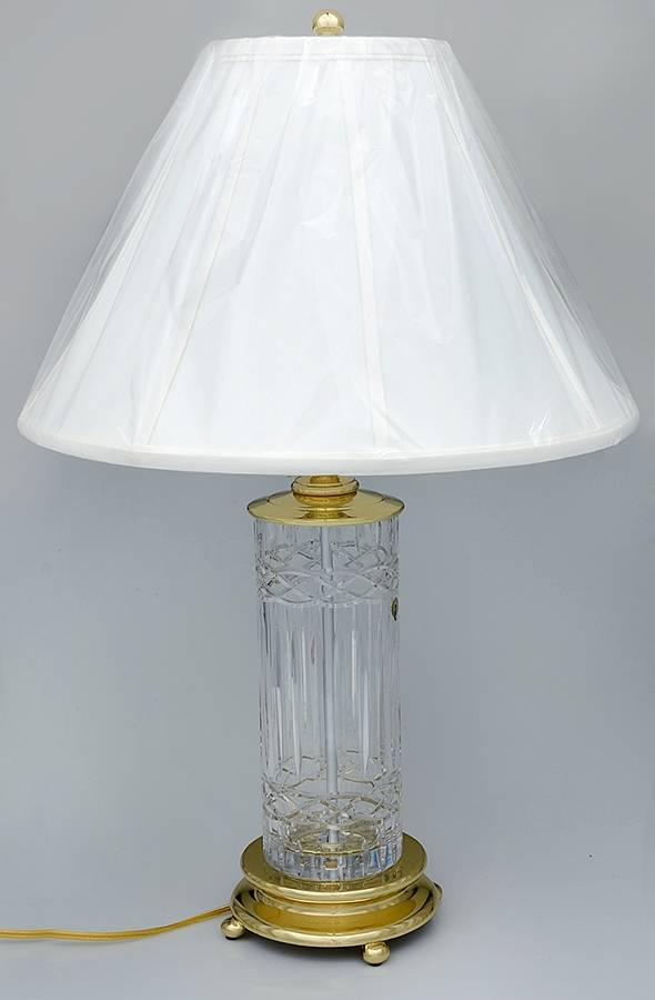 Book of Kells 30" Electric Lamp & Shade by Waterford Crystal-1