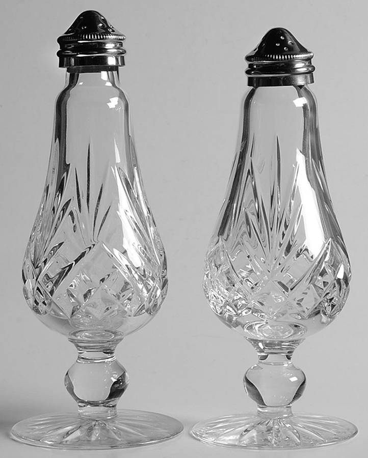 Lafford Salt and Pepper Set by Waterford Crystal-1