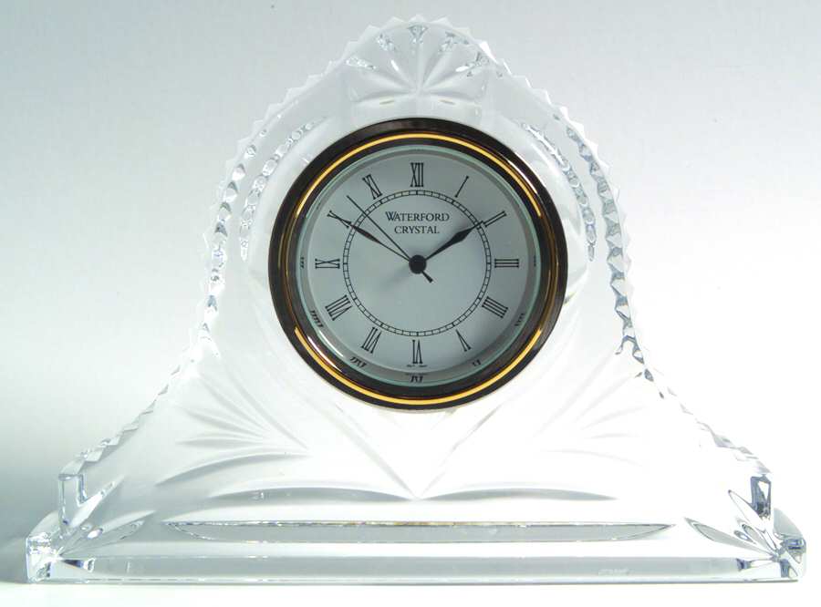 Baroque Mantel Clock by Waterford Crystal-1