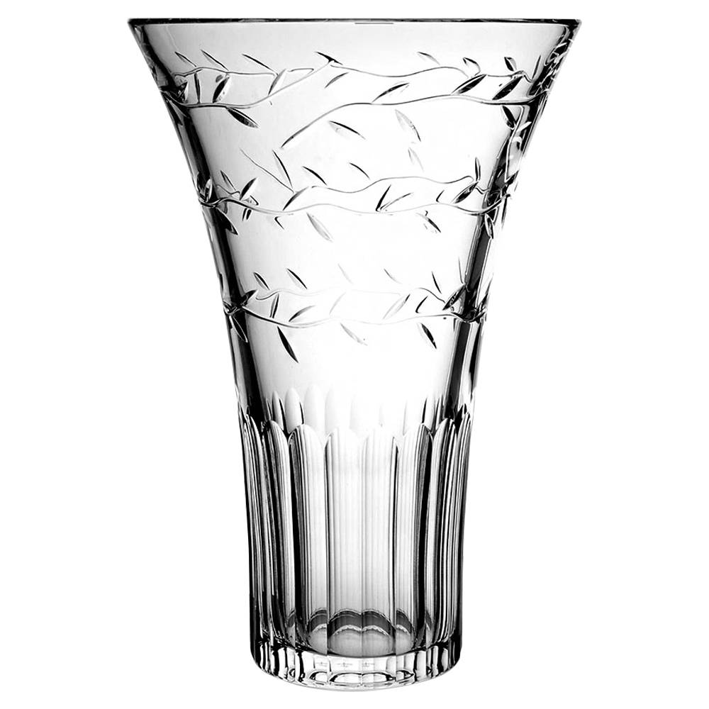 Garland Romance 14" Flower Vase by Waterford Crystal-1