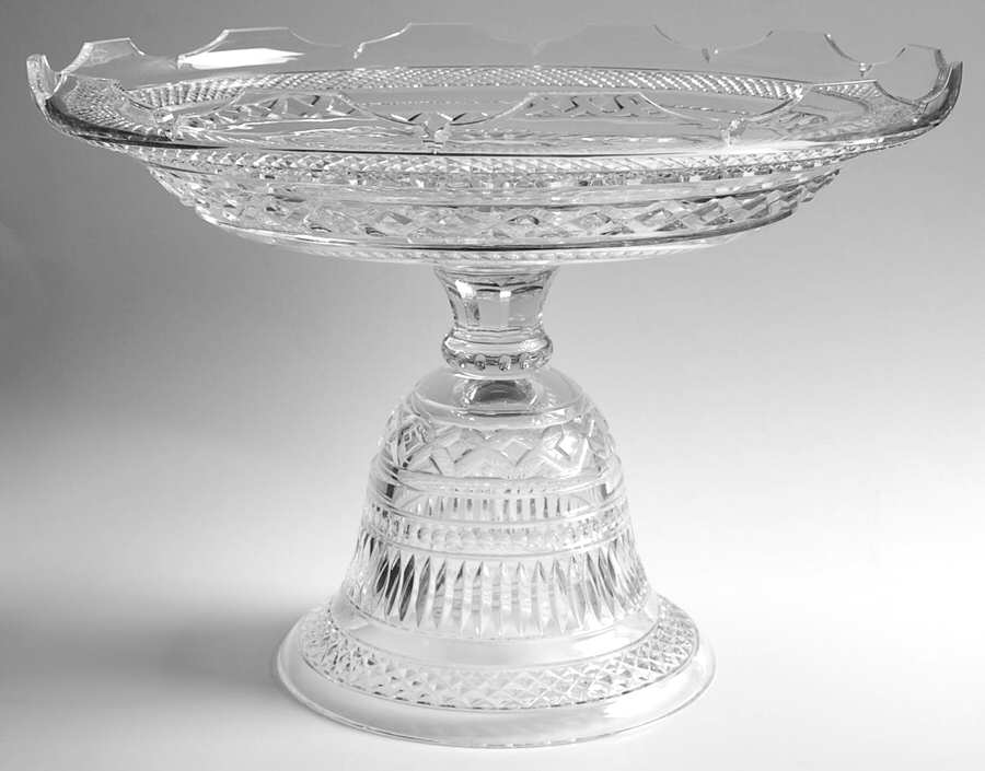 Jaipur Round Compote (Height X Width) by Waterford Crystal-1