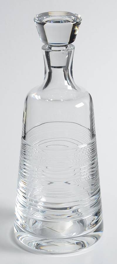 Wood Grain Decanter & Stopper by Waterford Crystal-1