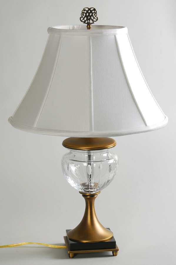 Ballet Blossom 23" Electric Lamp & Shade by Waterford Crystal-1