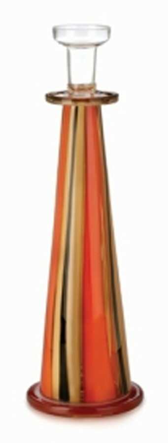 Evolution (Moroccan Breeze) 13" Tall Single Light Candlestick by Waterford Crystal-1