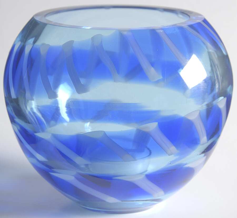 Evolution (Cobalt Rush) Votive Candleholder by Waterford Crystal-1