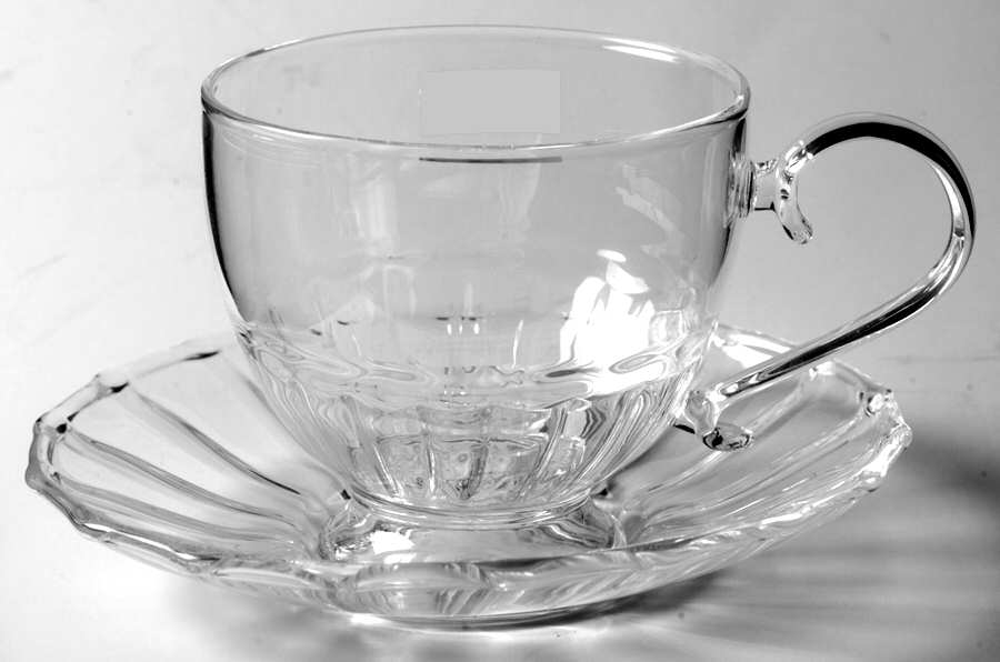 Tea Party Cup and Saucer Set by Waterford Crystal-1