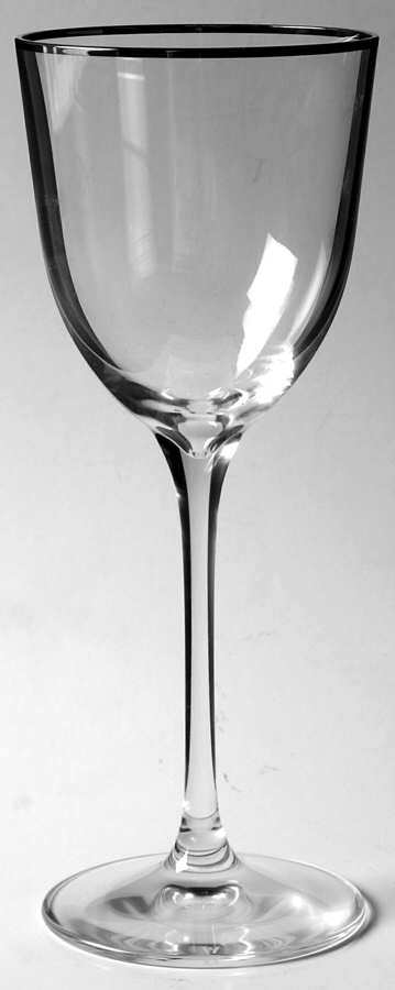 Bracelet Silver (Platinum Trim) Wine Glass by Wedgwood-1