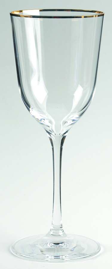 Bracelet Gold (Gold Trim) Water Goblet by Wedgwood-1