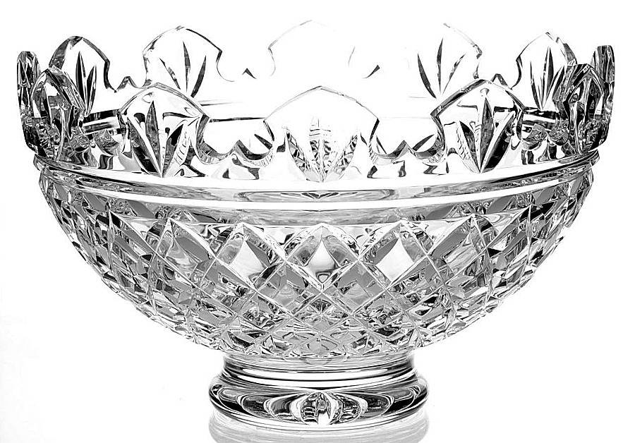King of Connaught 10" Round Bowl by Waterford Crystal-1