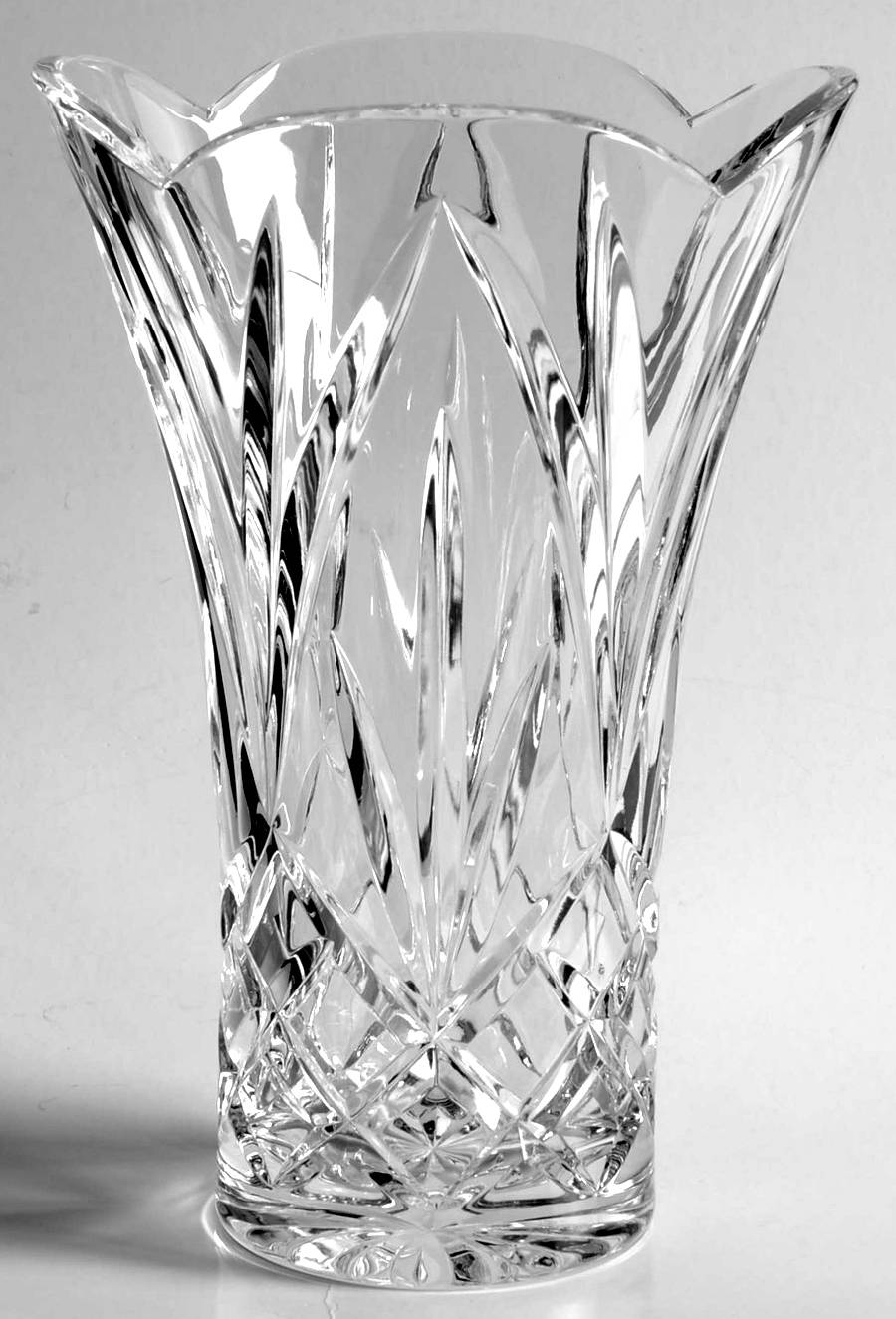 Glenfall 8" Flower Vase by Waterford Crystal-1