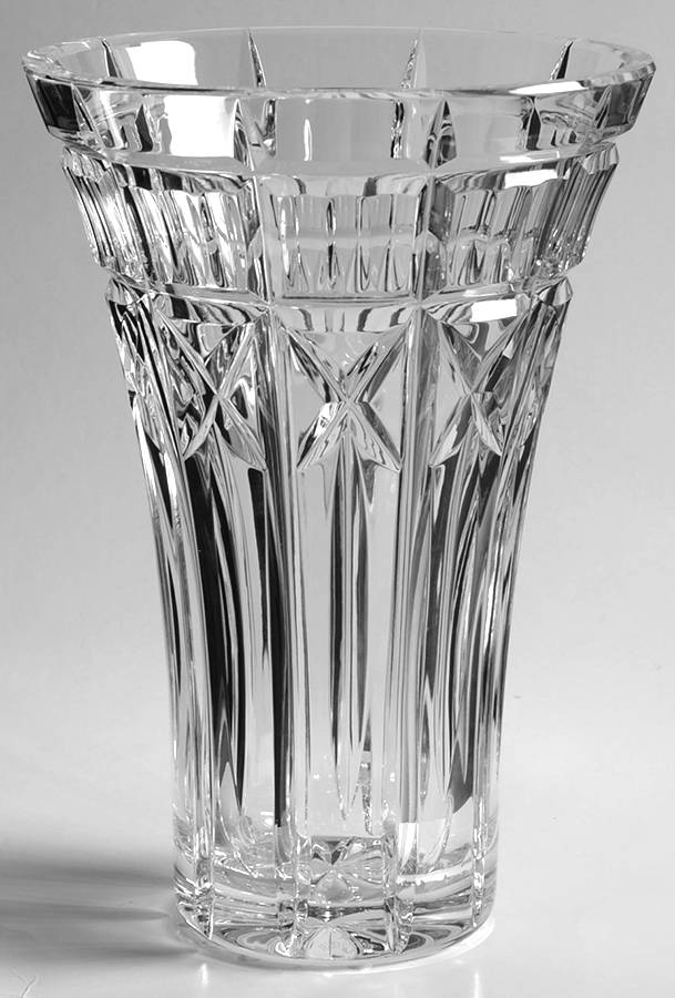 Welcome 8" Flower Vase by Waterford Crystal-1