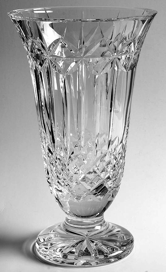 Starburst 12" Engravable Flower Vase by Waterford Crystal-1