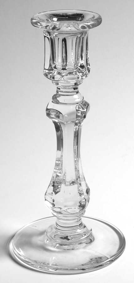 1006 Clear 7" Single Light Candlestick by Westmoreland-1