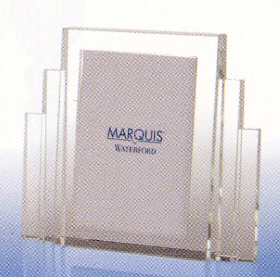 City Frame-Holds 4" X 6" Photo by Waterford Crystal-1