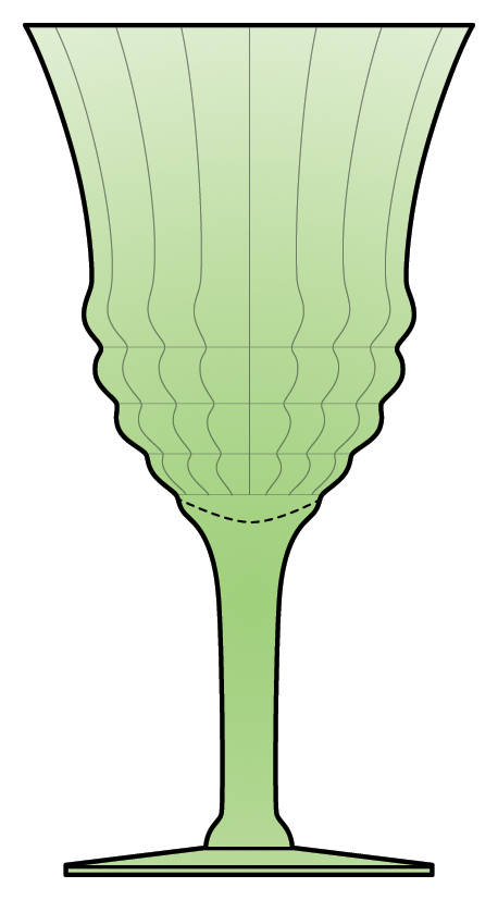 110-1 Water Goblet by Weston-1