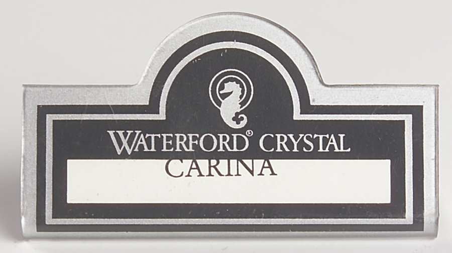 Advertising Signs Plastic Placard Advertising Sign by Waterford Crystal-1