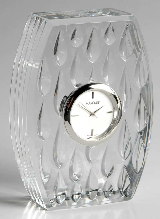 Rainfall Quartz Clock by Waterford Crystal-1