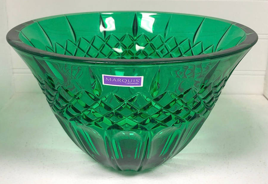 Shelton 8" Round Bowl by Waterford Crystal-1