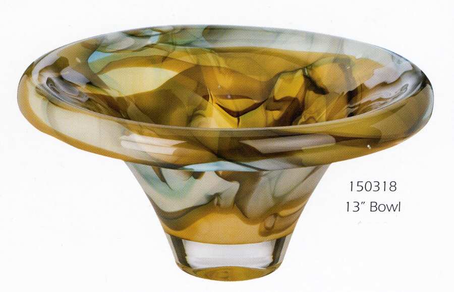 Evolution (Serengeti) 13" Flower Vase by Waterford Crystal-1