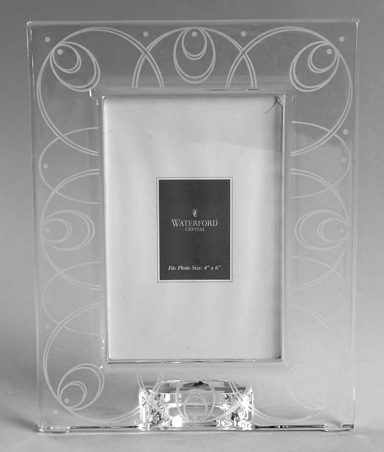 Ballet Icing Frame-Holds 4" X 6" Photo by Waterford Crystal-1