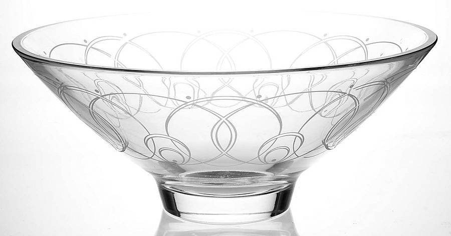 Ballet Icing 11" Round Bowl by Waterford Crystal-1