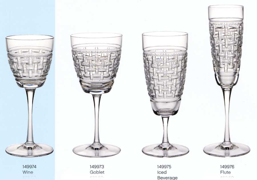 Regency Beach Water Goblet by Waterford Crystal-1