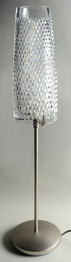 Clear Cut 31" Electric Lamp & Shade by Waterford Crystal-1