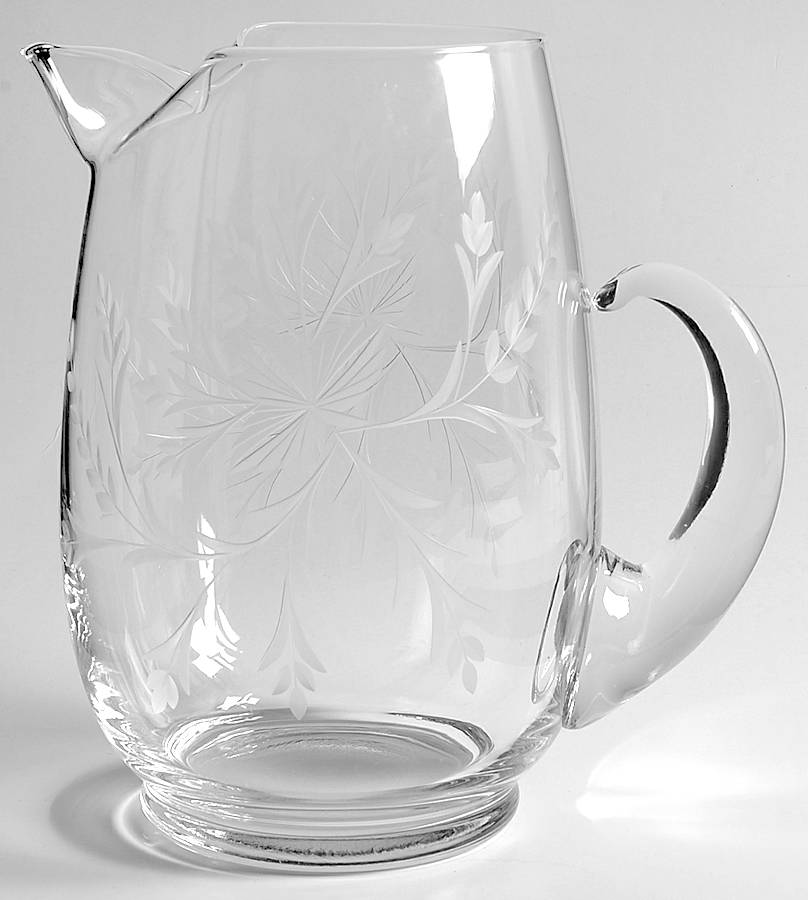 Oak 80 Oz Pitcher by Wabash Cutting -1