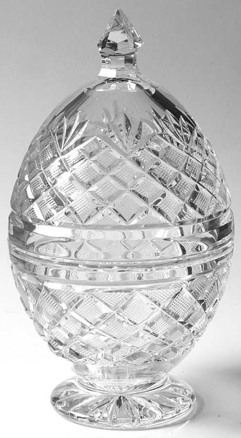 Ormonde Standing Egg Box & Lid by Waterford Crystal-1
