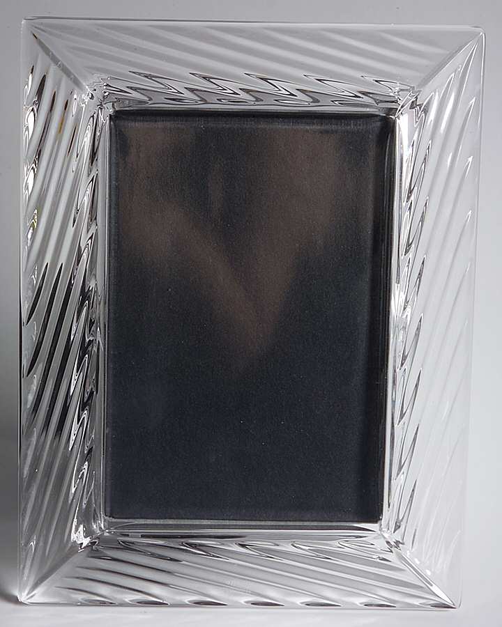 Siena Frame-Holds 4" X 6" Photo by Waterford Crystal-1