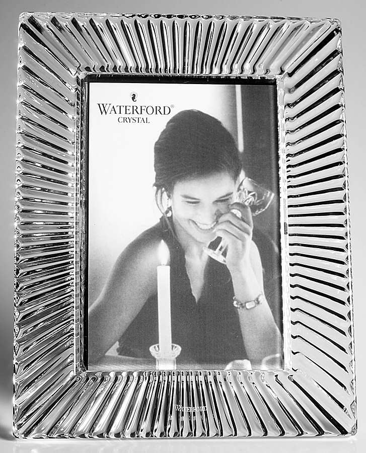 Somerset Frame-Holds 4" X 6" Photo by Waterford Crystal-1