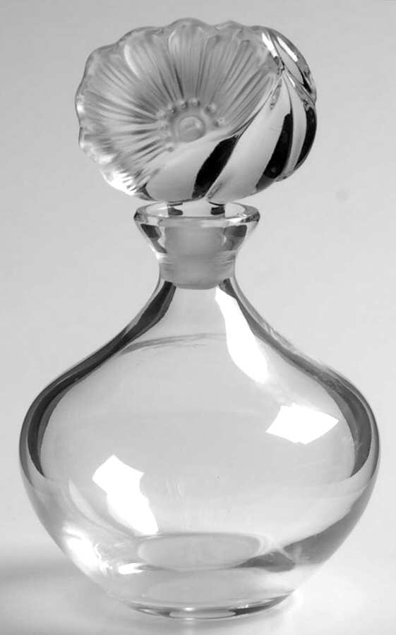 Floral Perfume Bottle & Stopper by Waterford Crystal-1