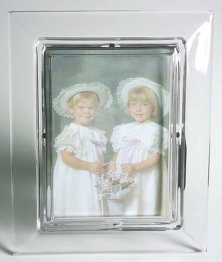 Helen Frame-Holds 5" X 7" Photo by Waterford Crystal-1