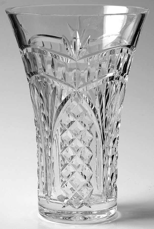 Barron 7" Flower Vase by Waterford Crystal-1
